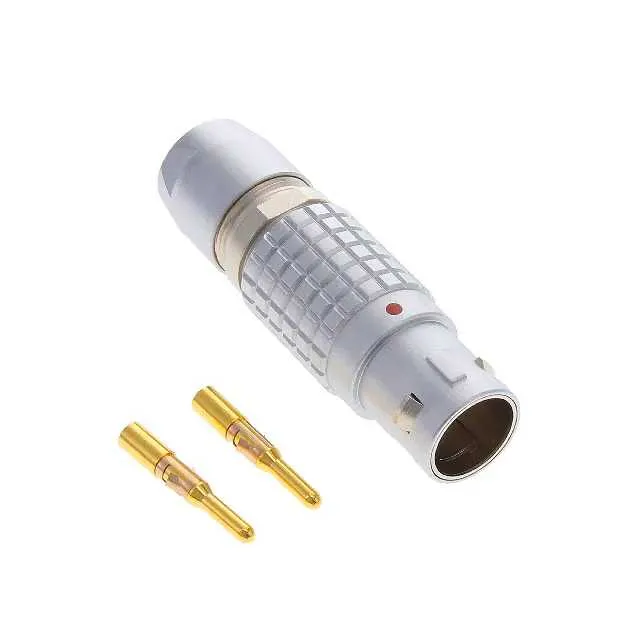 FGG.2B.302.CYCD72 (CONN PLUG MALE 2POS GOLD CRIMP)