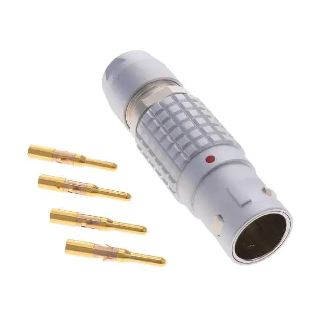 FGG.3B.304.CYCD12 (CONN PLUG MALE 4POS GOLD CRIMP)