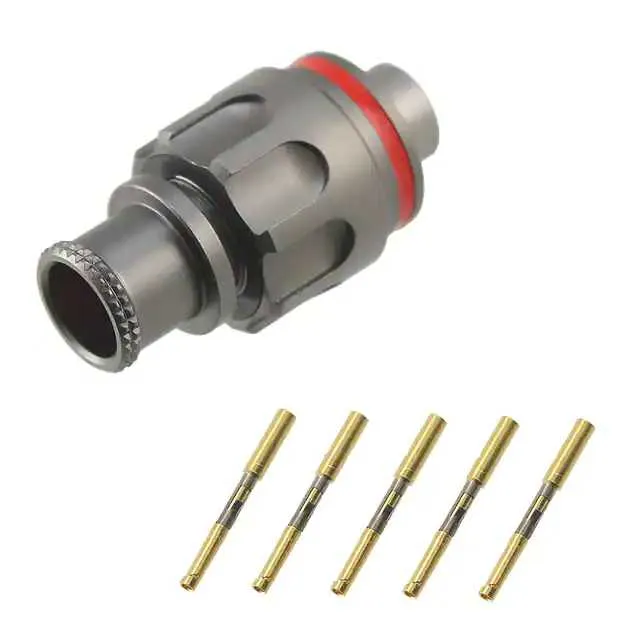 FGS.0M.305.XLMT (CONN PLUG FMALE 5POS GOLD CRIMP)