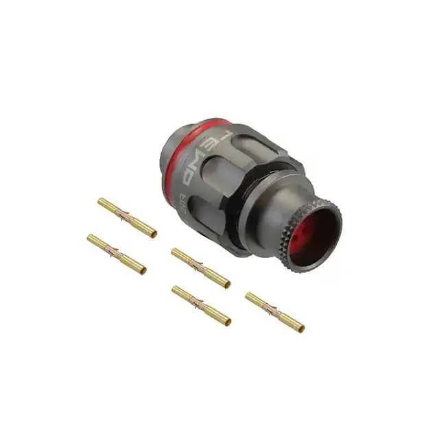FGS.1M.305.XLMT (CONN PLUG FMALE 5POS GOLD CRIMP)