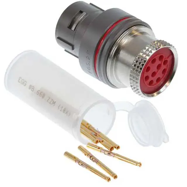 FGS.2F.310.XLM (CONN PLUG FMALE 10POS GOLD CRIMP)