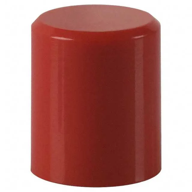 F0203 (CAP PUSHBUTTON ROUND RED)