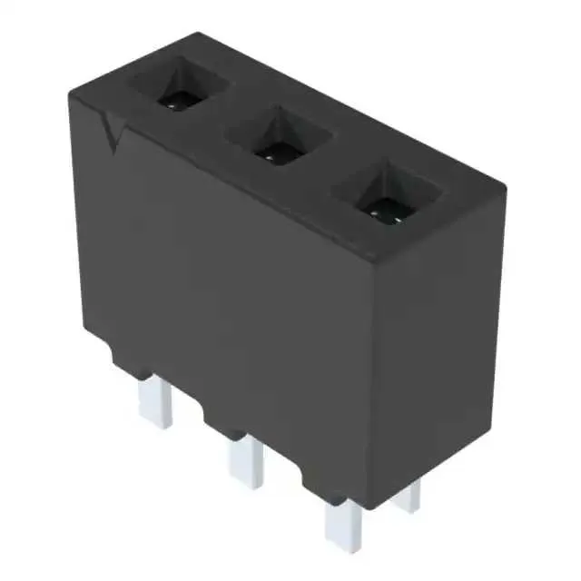 FHP-03-01-T-S (CONN RCPT.156 3POS TIN T/H")