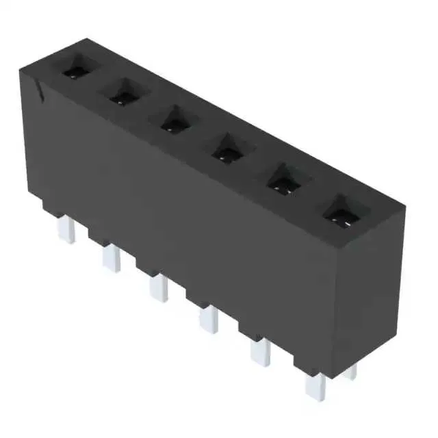FHP-06-01-T-S (CONN RCPT.156 6POS TIN T/H")