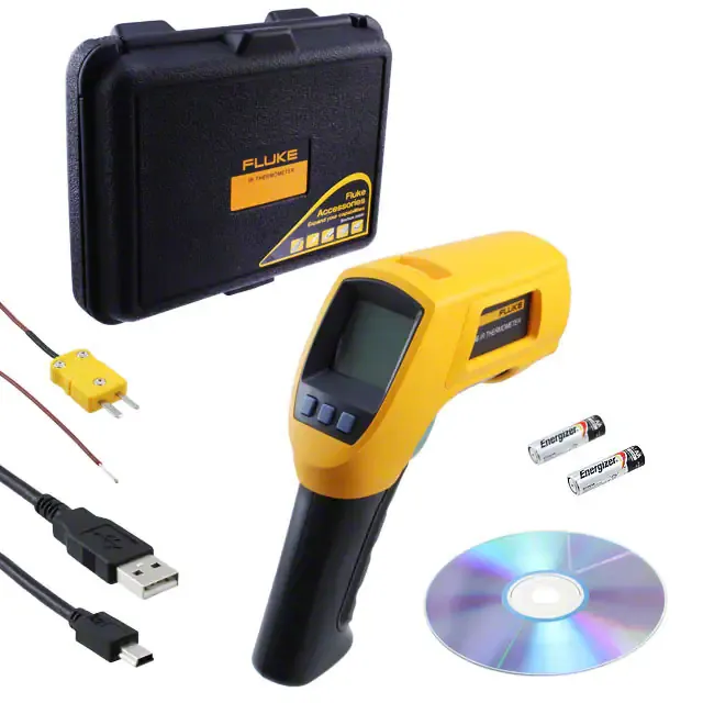 FLUKE-568 (THERMOMETER IR W/PROBE MENU& MEM)