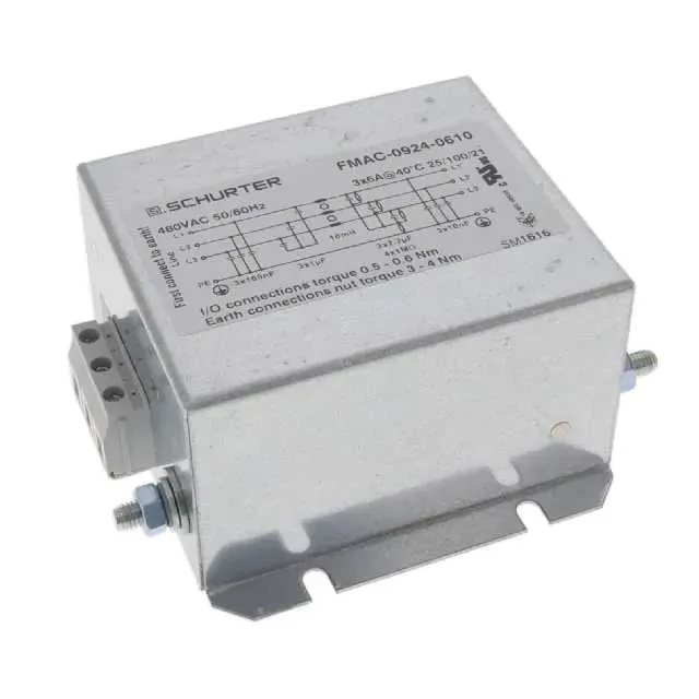 FMAC-0924-0610 (LINE FILTER 480/520VAC 6A CHAS)
