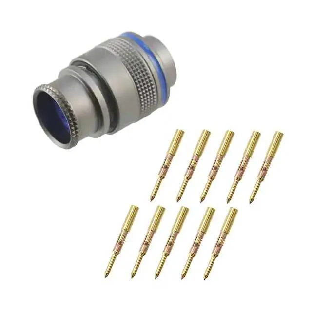 FMN.2M.310.XLCT (CONN PLUG MALE 10POS GOLD CRIMP)