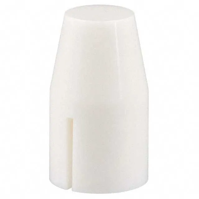 F0102 (CAP PUSHBUTTON BULLET WHITE)