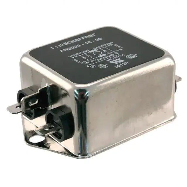 FN2020-16-06 (LINE FILTER 250VAC 16A CHASS MNT)