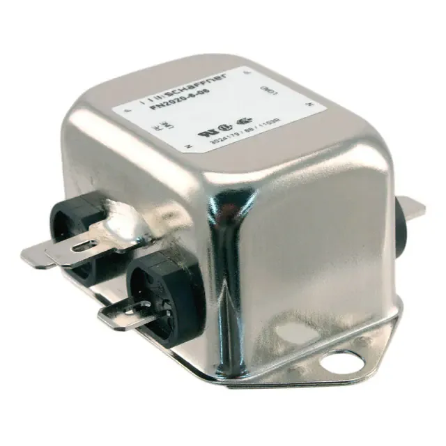 FN2020-6-06 (LINE FILTER 250VAC 6A CHASS MNT)