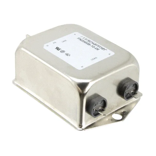 FN2060B-10-06 (LINE FILTER 250VAC 10A CHASS MNT)