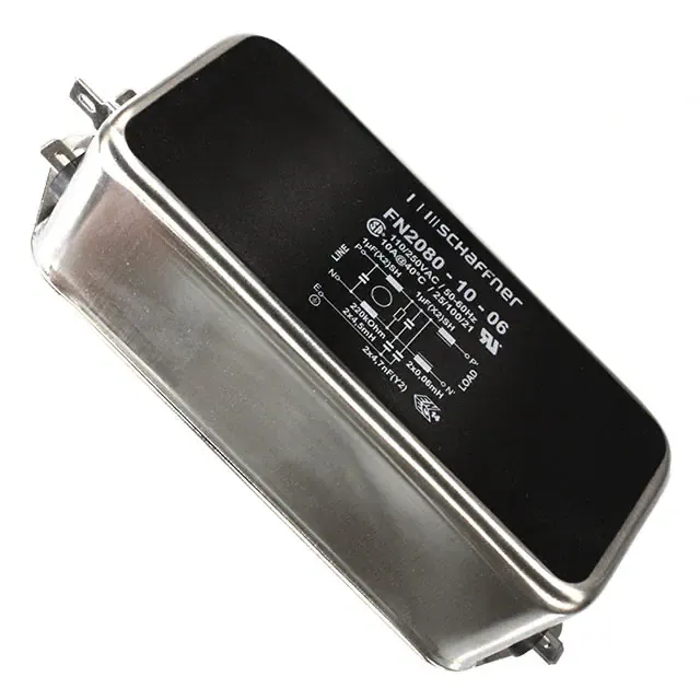 FN2080-10-06 (LINE FILTER 110/250VAC 10A CHASS)