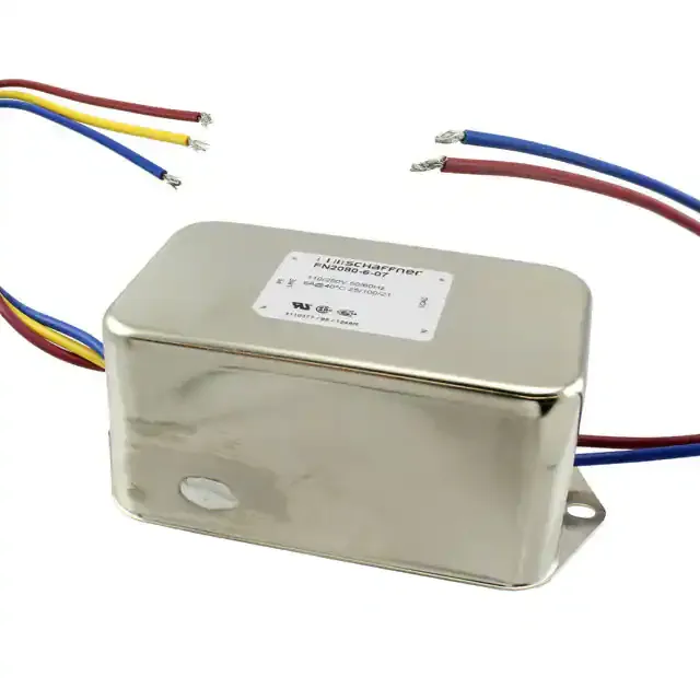 FN2080-6-07 (LINE FILTER 110/250VAC 6A CHAS)
