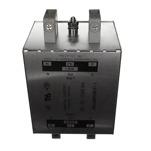 FN2412-32-33 (LINE FILTER 250VAC 32A DIN RAIL)