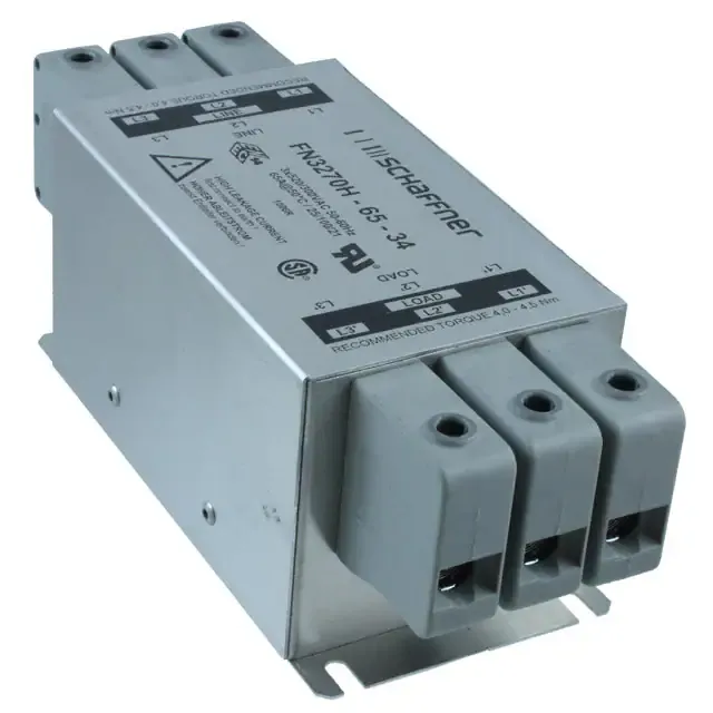 FN3270H-65-34 (LINE FILTER 480VAC 65A CHASS MNT)