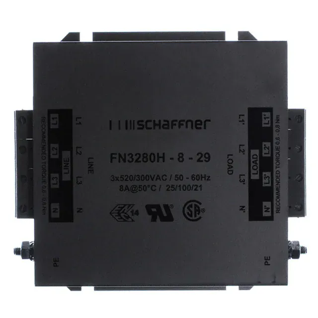 FN3280H-8-29 (LINE FILTER 480VAC 8A CHASS MNT)