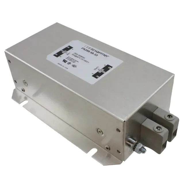 FN350-55-33 (LINE FILTER 250VAC 55A CHASS MNT)
