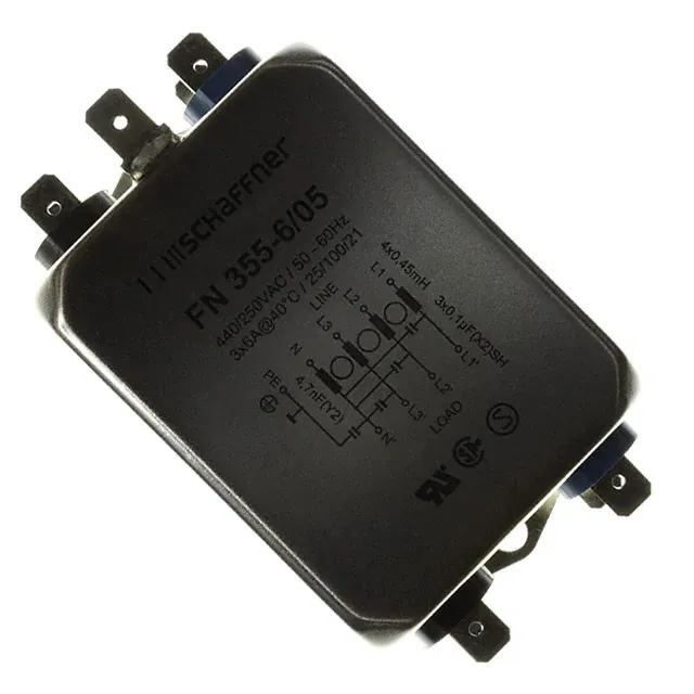 FN355-6-05 (LINE FILTER 6A CHASSIS MOUNT)