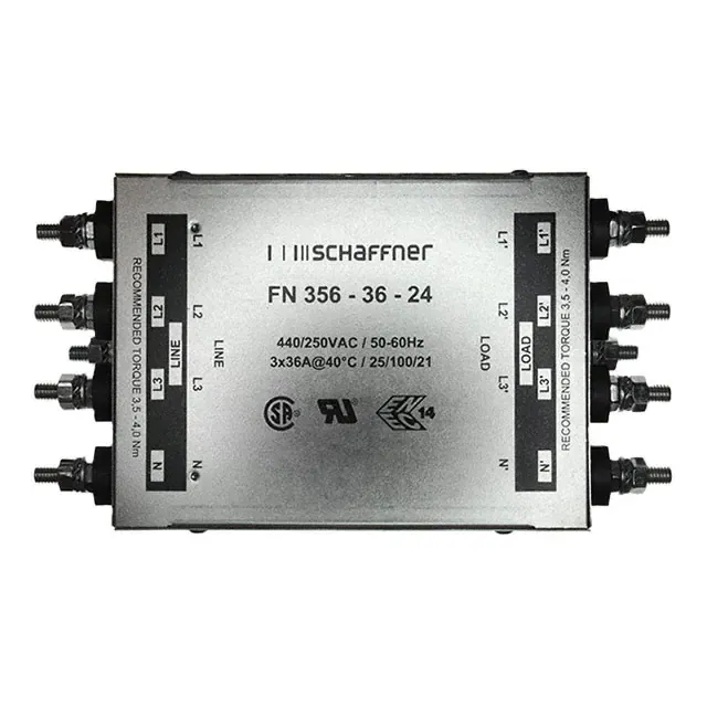 FN356-36-24 (LINE FILTER 36A CHASSIS MOUNT)
