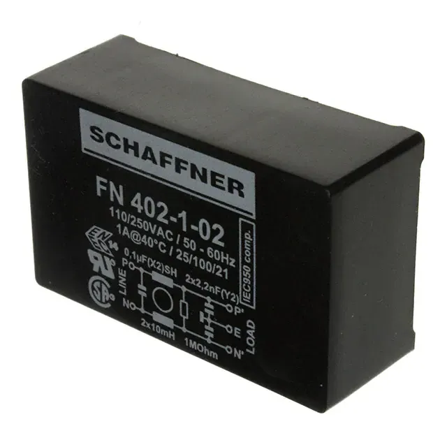FN402-1-02 (LINE FILTER 250VAC 1A TH)