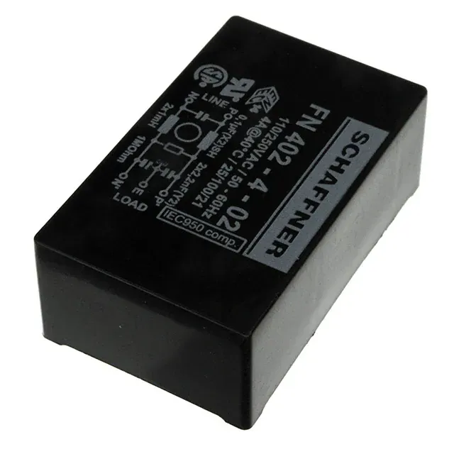 FN402-4-02 (LINE FILTER 250VAC 4A TH)