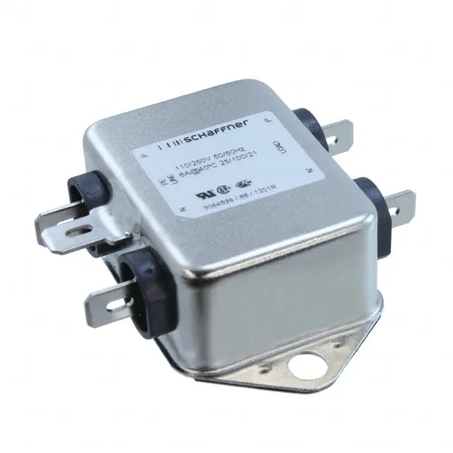 FN610-6-06 (LINE FILTER 250VAC 6A CHASS MNT)