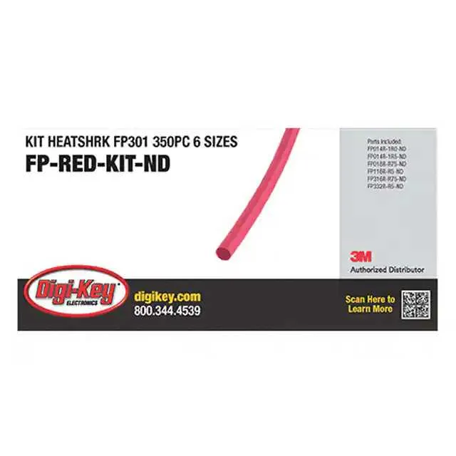 FP-RED-KIT (KIT HEATSHRK FP301 350PC 6 SIZES)