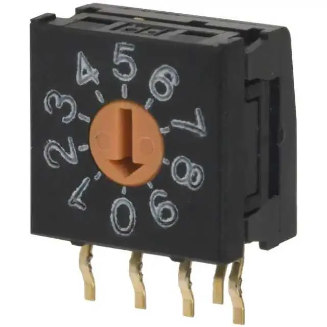 FR01FR10H-S (SWITCH ROTARY DIP BCD 100MA 5V)