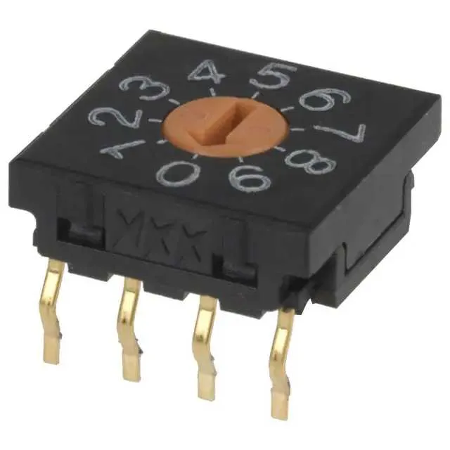 FR01FR10P-S (SWITCH ROTARY DIP BCD 100MA 5V)