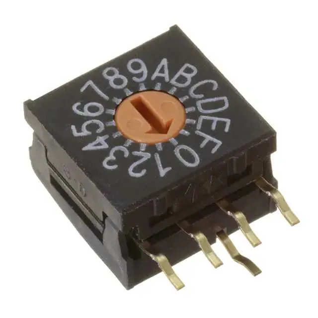FR01FR16H (SWITCH ROTARY DIP HEX 100MA 5V)