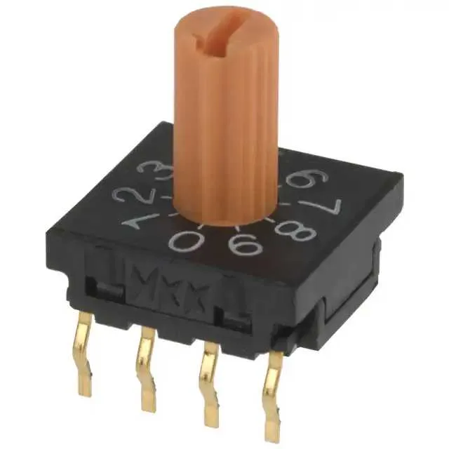 FR01KR10P-S (SWITCH ROTARY DIP BCD 100MA 5V)
