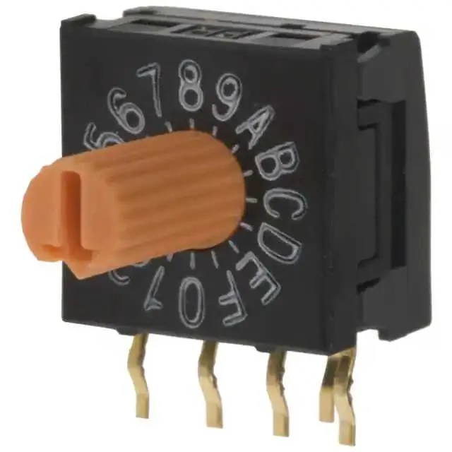 FR01KR16H-S (SWITCH ROTARY DIP HEX 100MA 5V)