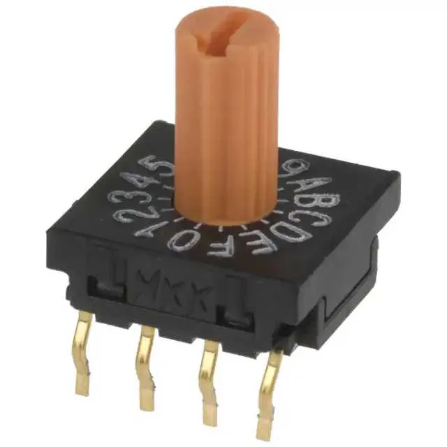 FR01KR16P-S (SWITCH ROTARY DIP HEX 100MA 5V)