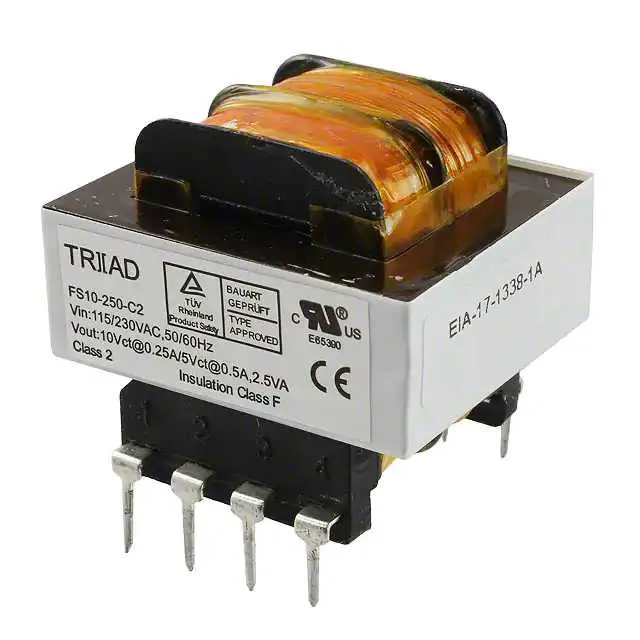 FS10-250-C2 (XFRMR LAMINATED 2.4VA THRU HOLE)