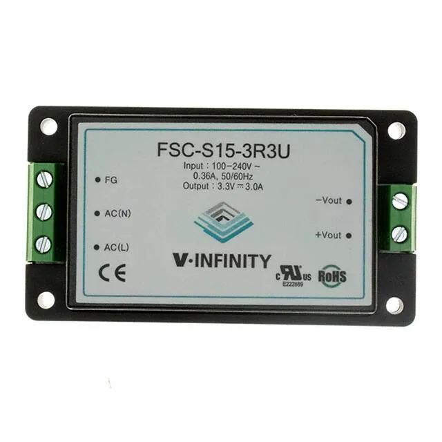 FSC-S15-3R3U (AC/DC CONVERTER 3.3V 15W)