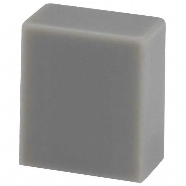 F1204 (CAP PUSHBUTTON RECTANGULAR GRAY)