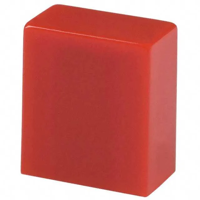 F1203 (CAP PUSHBUTTON RECTANGULAR RED)