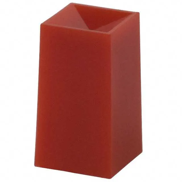 G001R (CAP PUSHBUTTON SQUARE RED)