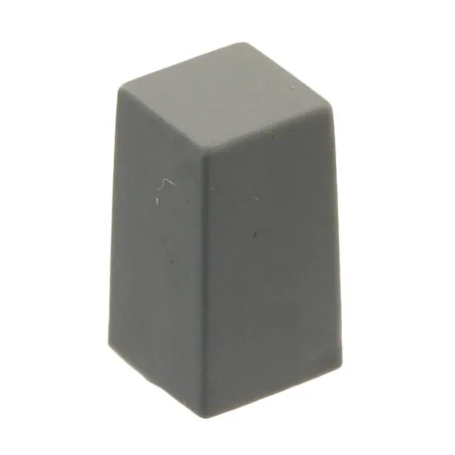 G004G (CAP PUSHBUTTON SQUARE GRAY)