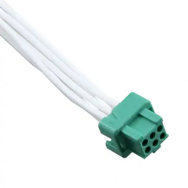 G125-FC10605L0-0150F (1.25MM F/F 6POS 26AWG 150MM)