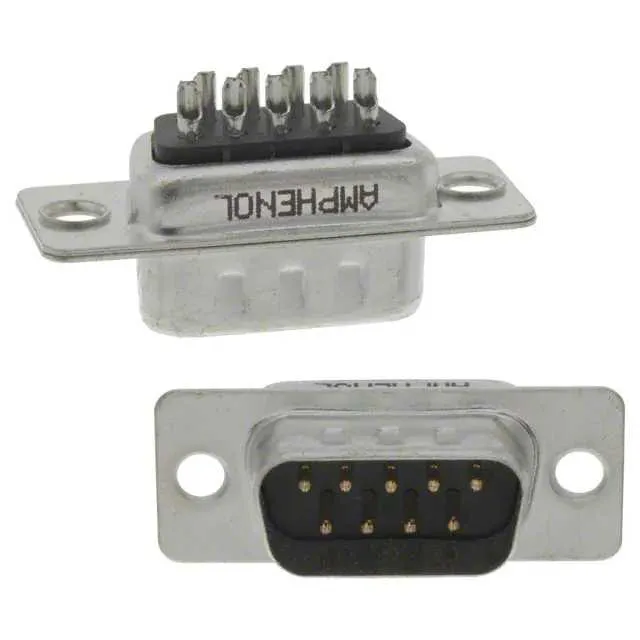 G17S0910110EU (CONN DSUB PLUG 9POS STR SLDR CUP)