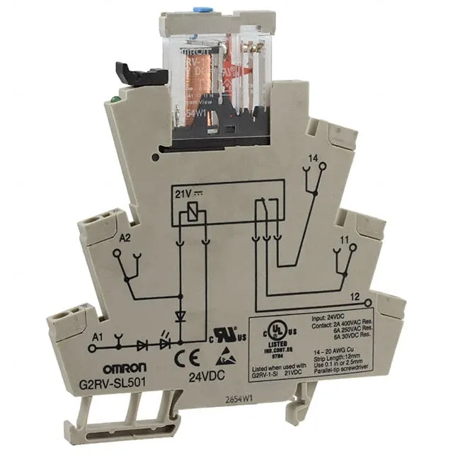 G2RV-SL501-DC24 (RELAY GEN PURPOSE SPDT 6A 24V)