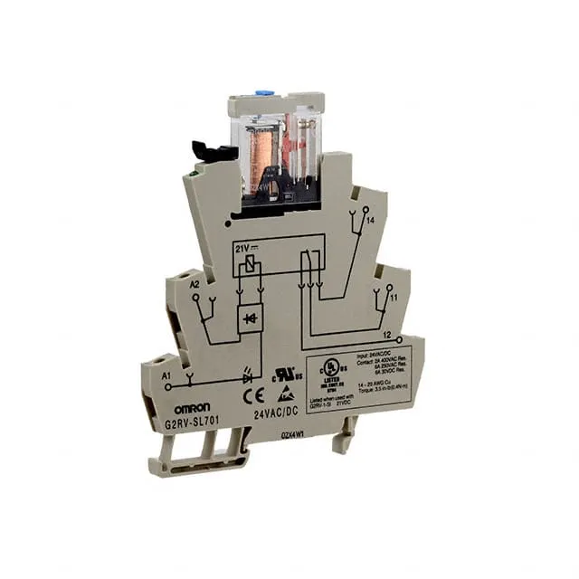 G2RV-SL701-AC/DC24 (RELAY GEN PURPOSE SPDT 6A 24V)