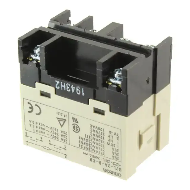 G7L-2A-B-CB-DC24 (RELAY GEN PURPOSE DPST 25A 24V)