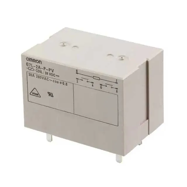G7L-2A-P-PV-DC24 (RELAY GEN PURPOSE DPST 30A 24V)