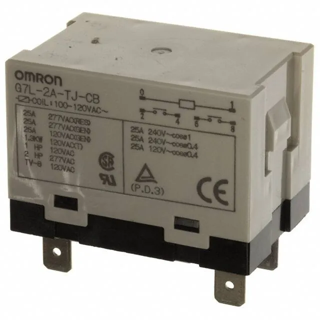 G7L-2A-T-J-CB-DC12 (RELAY GEN PURPOSE DPST 25A 12V)