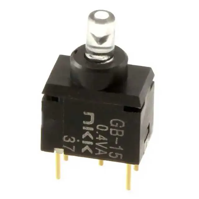 GB15JPF (SWITCH PUSH SPDT 0.4VA 28V)