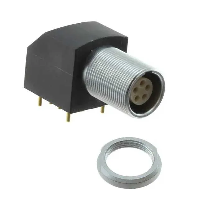GG0L0C-P05QF00-0000 (CONN RCPT FMALE 5POS GOLD SOLDER)