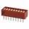 76RSB09 (SWITCH ROCKER DIP SPST 150MA 30V)
