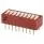 76SB09ST (SWITCH ROCKER DIP SPST 150MA 30V)